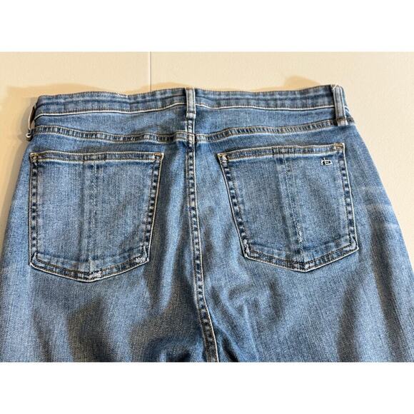 Rag & Bone jeans Nina High Rise Ankle Skinny blue denim button fly Sz 30 - Picture 5 of 11